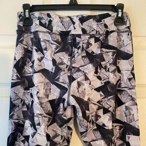 Champion women's multicolor patterned athletic spandex high rise leggings sz XL - Picture 5 of 8